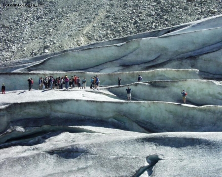 Balze di ghiaccio, Bernina da Morteratsch, CH