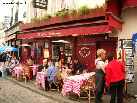 Un caff a Montmartre