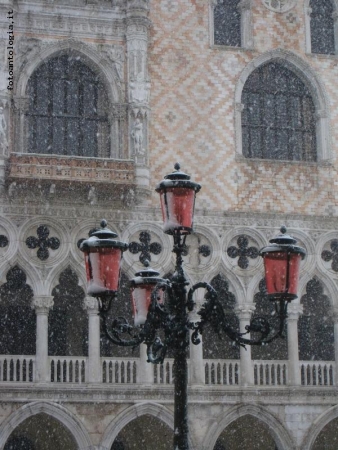 neve a venezia, palazzo ducale