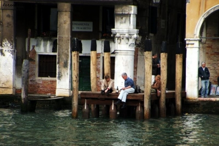 Scena a Venezia