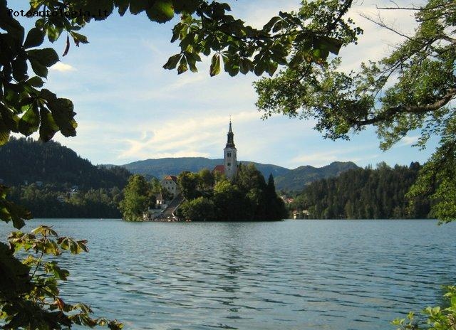 isola sul lago di Bled