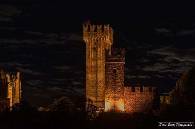 Castello di Valeggio sul Mincio (Vr) by night