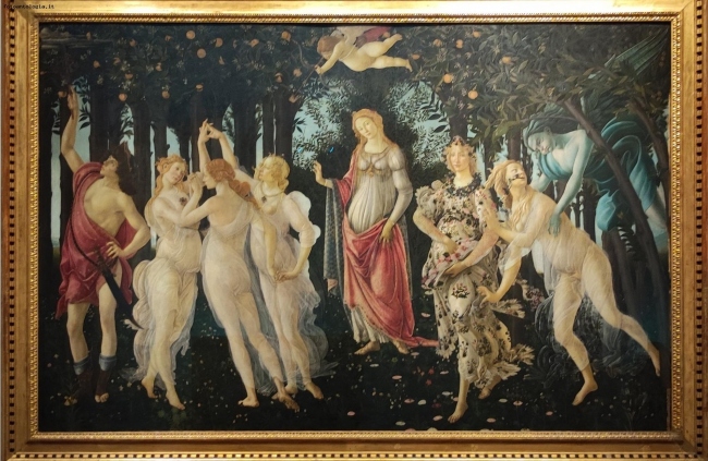 Firenze - Uffizi - Botticelli - La Primavera