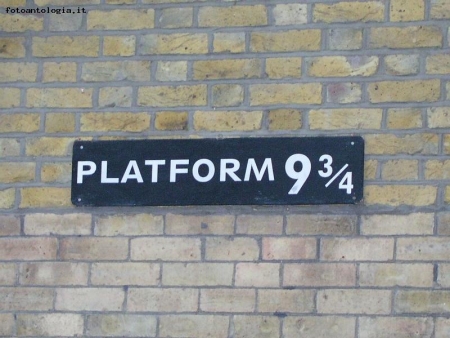 il binario di Harry Potter