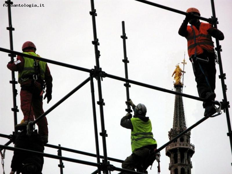 lavori in piazza duomo