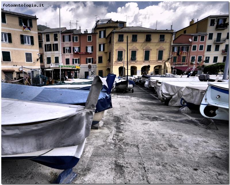 Genova - Porticciolo di Nervi - Barche a riposo