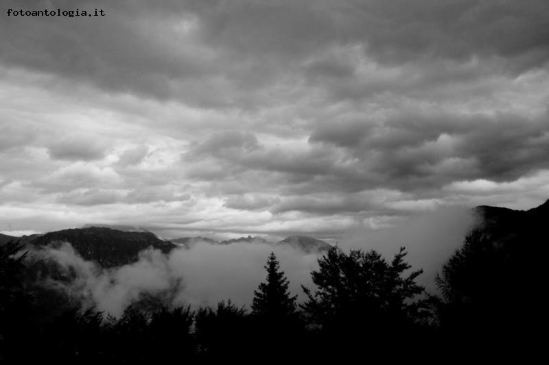 temporale di montagna