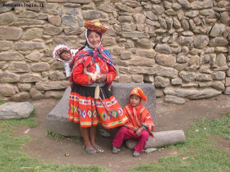 Nativi a Ollantaytambo...