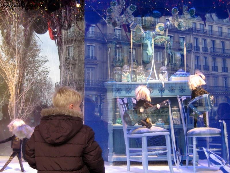 Vetrine di Natale a Parigi