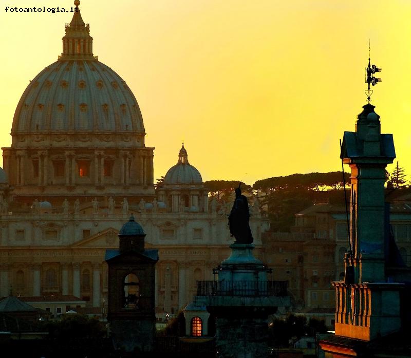 gli ultimi raggi di sole