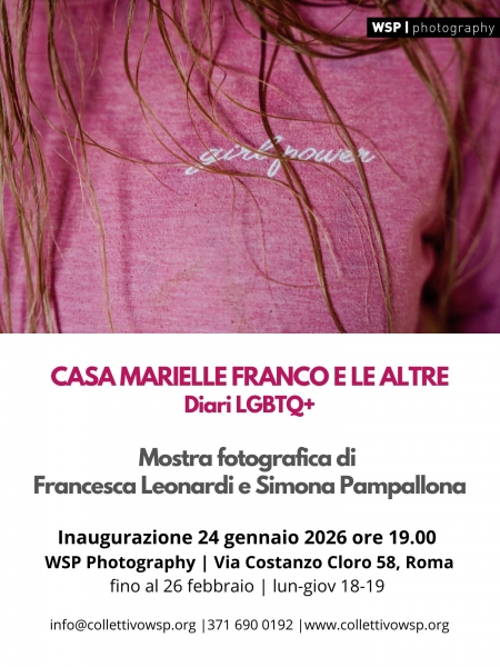 Casa Marielle Franco e le altre. Diari LGBTQ+. Inaugurazione mostra fotografica Casa Marielle Franco e le altre. Diari LGBTQ+. Inaugurazione mostra fotografica