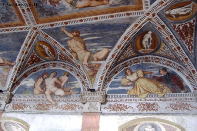 Trento - Castello del Buonconsiglio - Loggia del Romanino