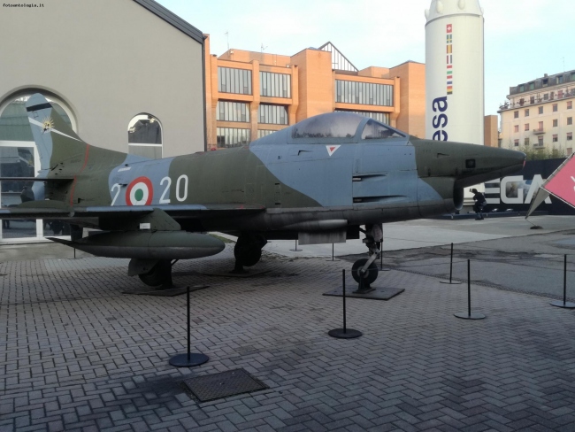 Milano - Jet G.91 - Museo Nazionale della Scienza e della Tecnologia Leonardo da Vinci, foto di rosariov