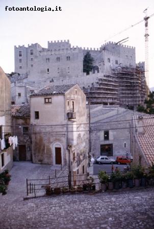 Caccamo - Il Castello (al tempo del restauro)