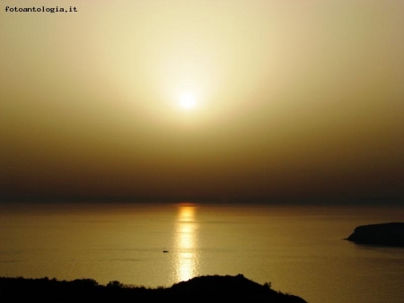 tramonto a santorini