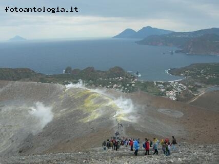 Discesa da Vulcano