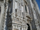 Prossima Foto: Milano - Duomo, particolare della facciata
