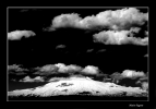 Foto Precedente: White mountain and black sky