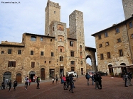 Foto Precedente: a spasso a San Gimignano con Marco