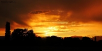 Prossima Foto: Fiery sunset