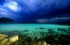 Tempesta sul mare di Sardegna